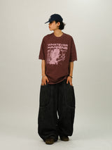 GRグラフィックピグメントハーフTシャツ