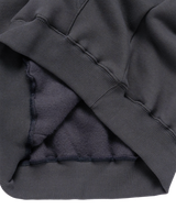 25FW BASIC LOGO NAPPING HOODIE CHARCOAL
