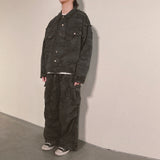 grunge camouflage cargo pants_charcoal