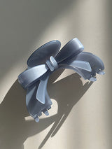 Arch ribbon hair clip (8color)