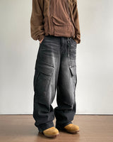 Aero Cargo Denim Pants