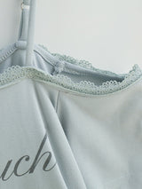 ウェンディ レース ワンショルダー Tシャツ