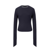 ベーシックロングスリーブTシャツ (ネイビー)