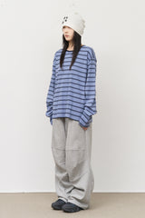 オーバーニースウェットパンツ