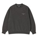 25SS PIGMENT BASIC LOGO SWEATSHIRT CHARCOAL