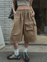 センチワークカーゴバーミューダパンツ