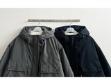 Ted High Neck Hooded Padded Jumper