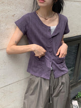 Lanie Summer Wide String Cotton Banding Pants