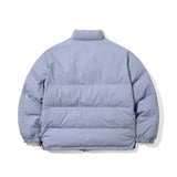 REVERSIBLE DOWN PADDING JUMPER GRAY/PURPLE