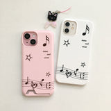 LOVE melody Hard Case - WHITE