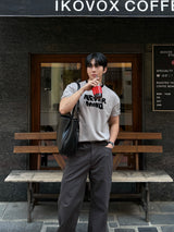 Adel cut line washing wide pants