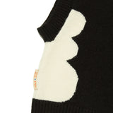 KIRSH X MISAKI KAWAI DRAWING KNIT VEST [BLACK]
