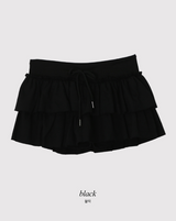 WTフリルカンカンスカートパンツ (4color)