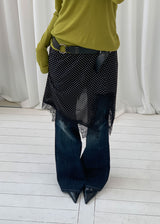 YELLOW STITCH BOOTS CUT DENIM