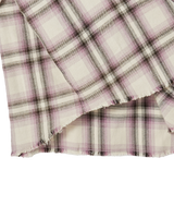 25FW ディストレスチェクコットンシャツ ベージュ