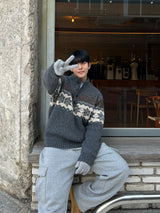 Ford Nordic Henley neck knitwear