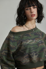 CAMO SKIRT-PANTS
