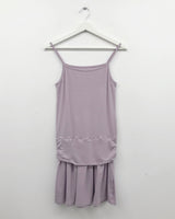 Khan side shirring sleeveless one-piece (3color)