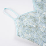 Yvette Sequin Lace Top