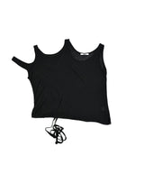 Layered Sleeveless Top_Black