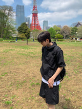 テリーアノラックナイロンフードセットアップ