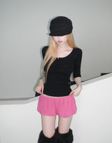 say shirring shorts(3 color)