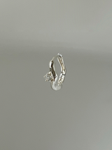 Piece earring (silver)