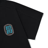 ファジーハーフTシャツ / Black