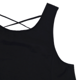 BACK RIBBON DRESS (2 COLORS)