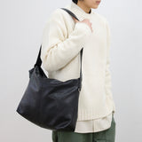 ホーボーレザークロスショルダーバック (BLACK)