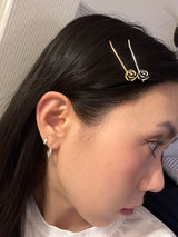 アンティークローズヘアピン (2color)