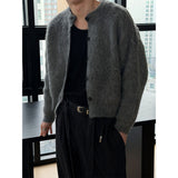 [Unisex] Angora crop cardigan(2color)
