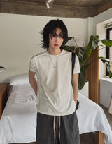 Wars Muscle フィットスナップ半袖Tシャツ