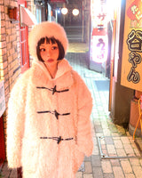 Fox fake fur bucket hat