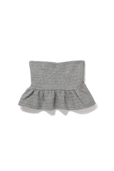 Twinkle tweed top_silver