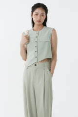 EDGE LOOP PANTS_MINT