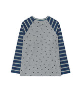 STRIPED STAR RAGLAN LS TEE(CV2GFFT561A)