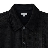 Crochet Half Shirt [Black]