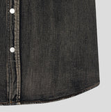 Warvid Muscle Fit Denim Shirt