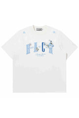 プレイドパッチカップルTシャツ