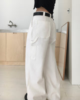 Middle Carpenter Detail Long Pants