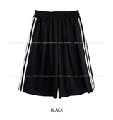 track wide Bermuda sweatpants