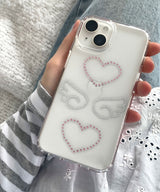 Twinkle_03 resin angel cubic phone case