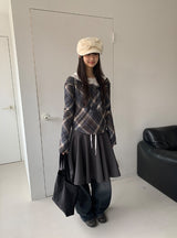 ヒパス ウォッシングバルーン ワイドデニムパンツ