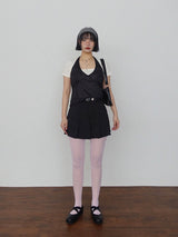 ハイティーンプリーツミニスカート ベルトセット (GRAY, BLACK 2COLORS!)