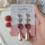 Heart Jewel Princess Piercing - Rosepink