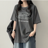 Ix ピグメントボクシーフィット半袖Tシャツ
