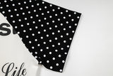 Riel Dot Raglan Tee