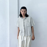 Pebble Stripe Short Sleeve Shirt