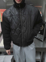 ASCLO Knit X Quilting Padded Jacket (2color)